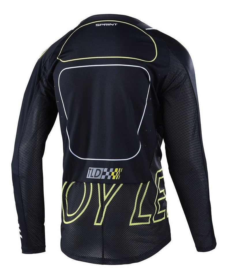 Jersey Troy Lee Designs Sprint MTB Drop In Black / Green